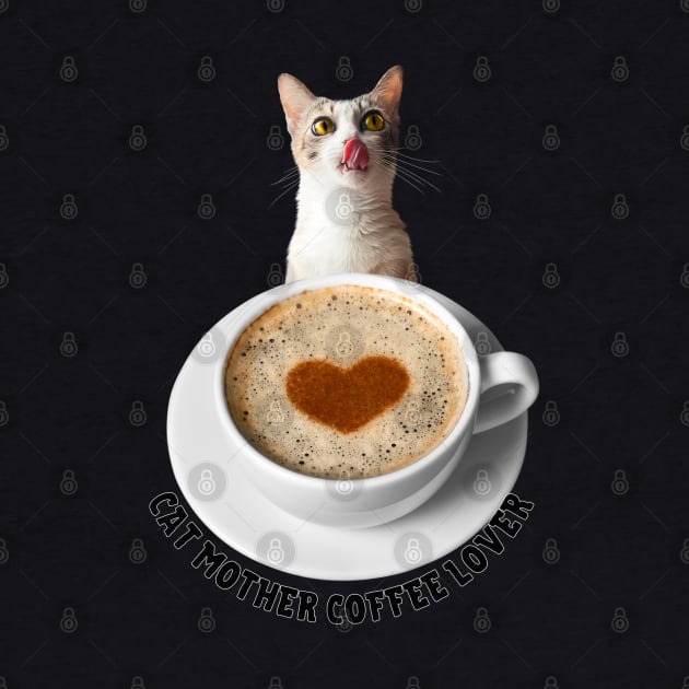 Cat Mother, Coffee Lover by leBoosh-Designs